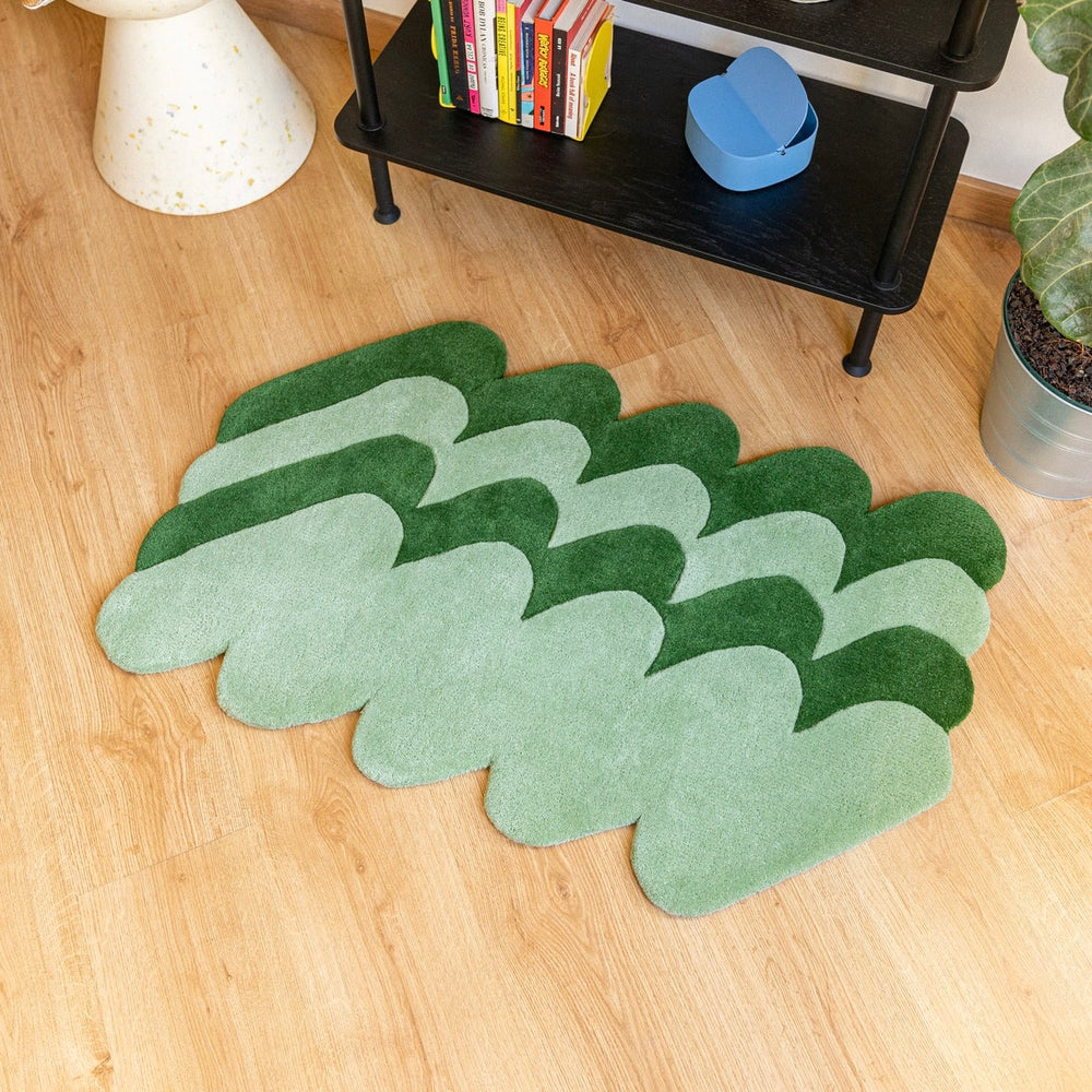 Tarta Gelatina Teppich “Pasto Green” Small 60 × 100 cm | Design Teppich | Tarta Gelatina