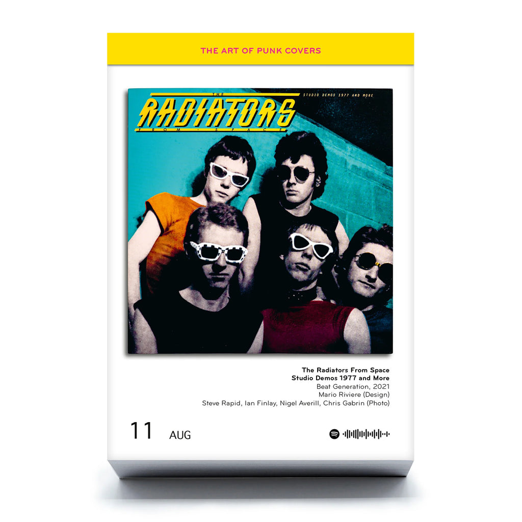 Seltmann Publishers Abreißkalender “Punk Covers Vol. 2” | Tägliche Vinylkunst | Seltmann Publishers