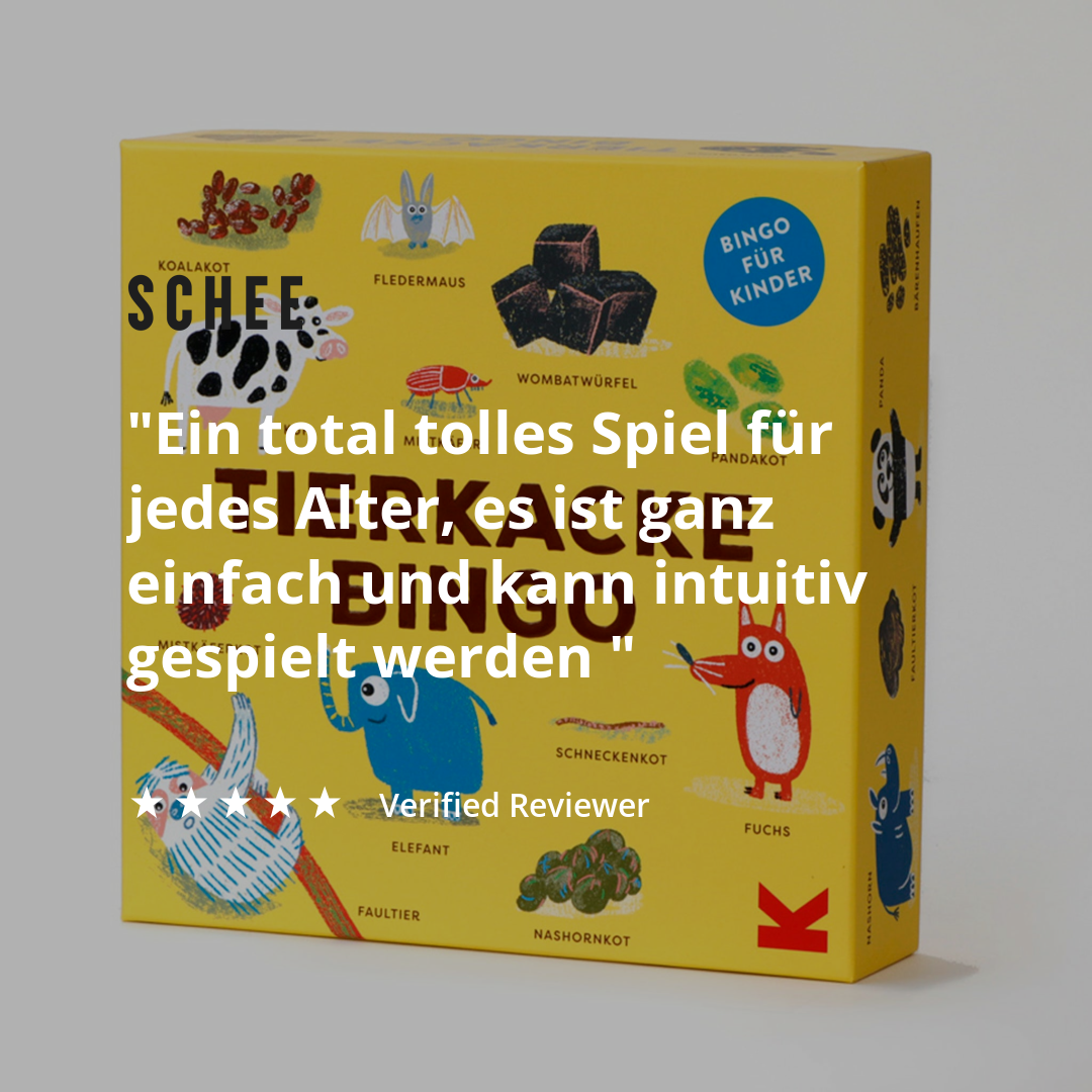 Laurence King Verlag Tierkacke Bingo