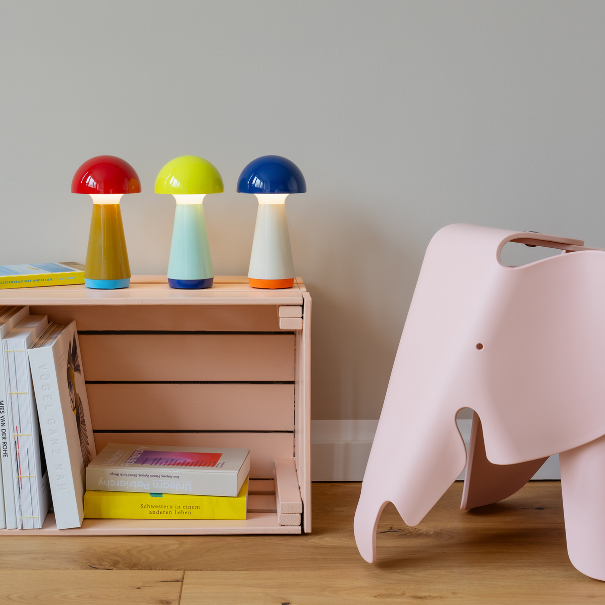 Remember Tischleuchte Remember "Bobbi" Blau | Design, Modern, Leuchtkraft