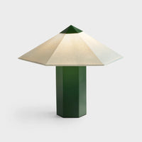 &Klevering Tischleuchte „Phira Green“ | Farbiges Designobjekt | &Klevering