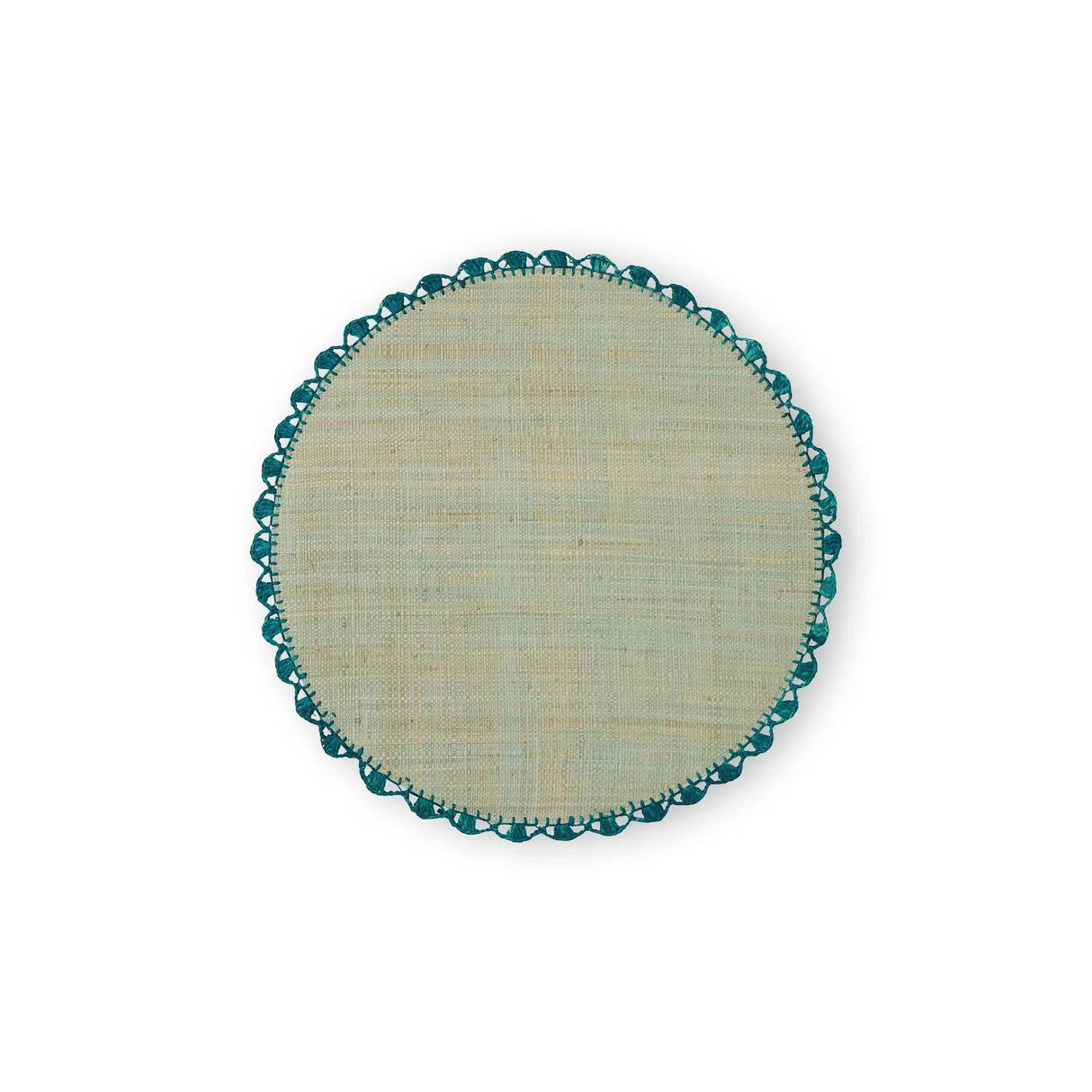 Bitossi Home Tischsets “Azzurro Rund” 2 Stk. | Rundes Set | Bitossi Home