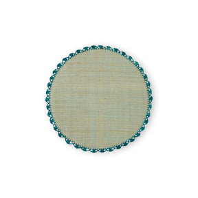 Bitossi Home Tischsets “Azzurro Rund” 2 Stk. | Rundes Set | Bitossi Home