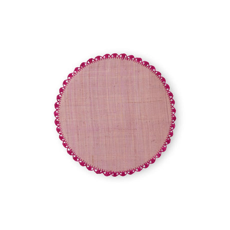 Bitossi Home Tischsets “Rosa Rund” 2 Stk. | Rundes Set | Bitossi Home