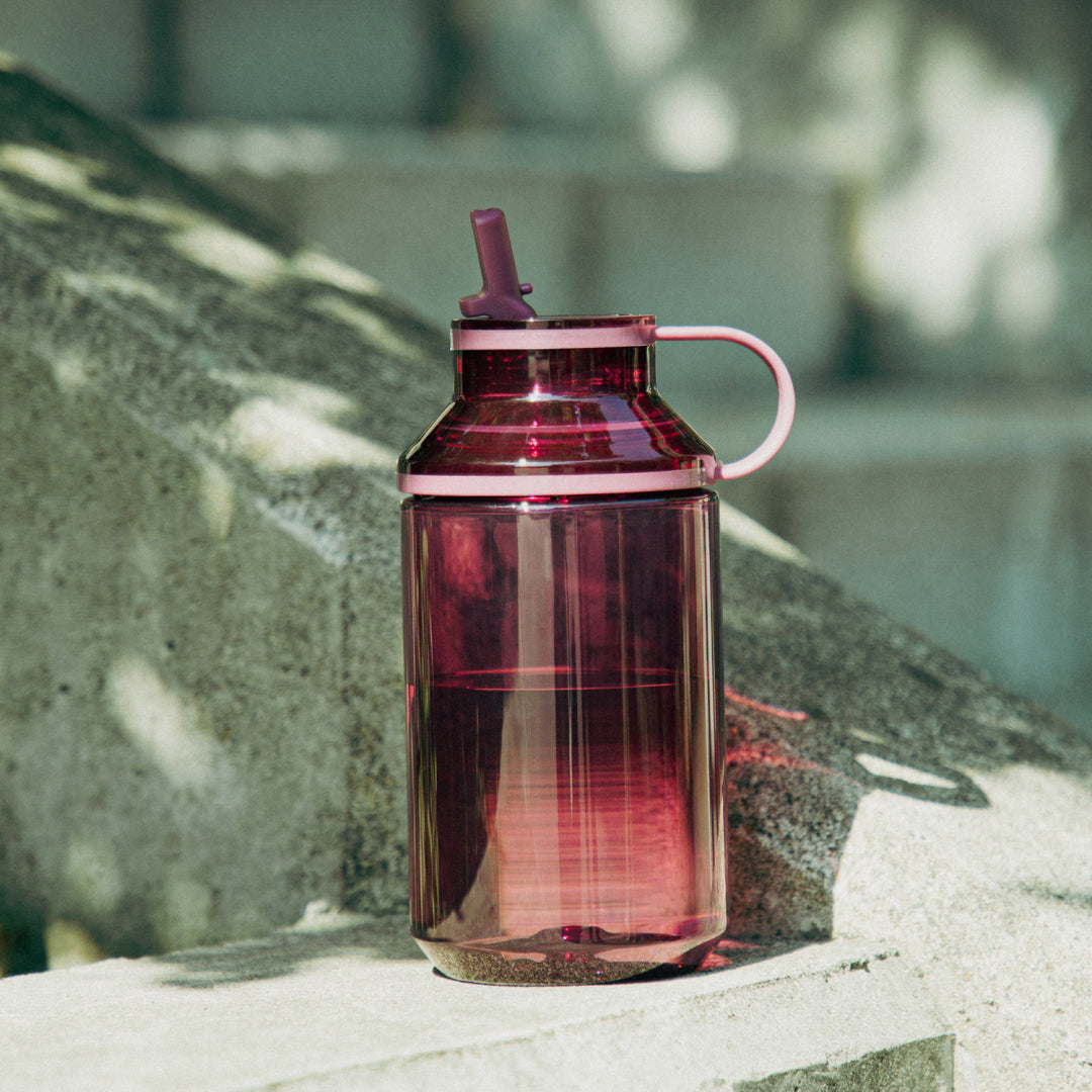 KINTO Trinkflasche KINTO "Active Bottle" | 600ml | Magenta | Sportlich & Stylisch