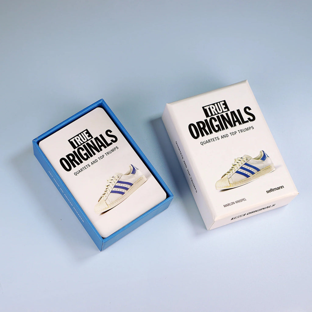 Seltmann Publishers Quartett “The Originals” | Sneakerlegenden zum Sammeln | Seltmann Publishers