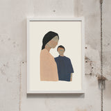 Chloe Purpero Johnson Twin Ladies (30x40cm) | Chloe Purpero Johnson | Fine Art Print