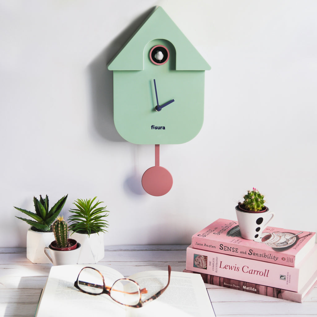 Fisura Uhr Fisura "Cuckoo Clock" | Mint | Stylisches Design