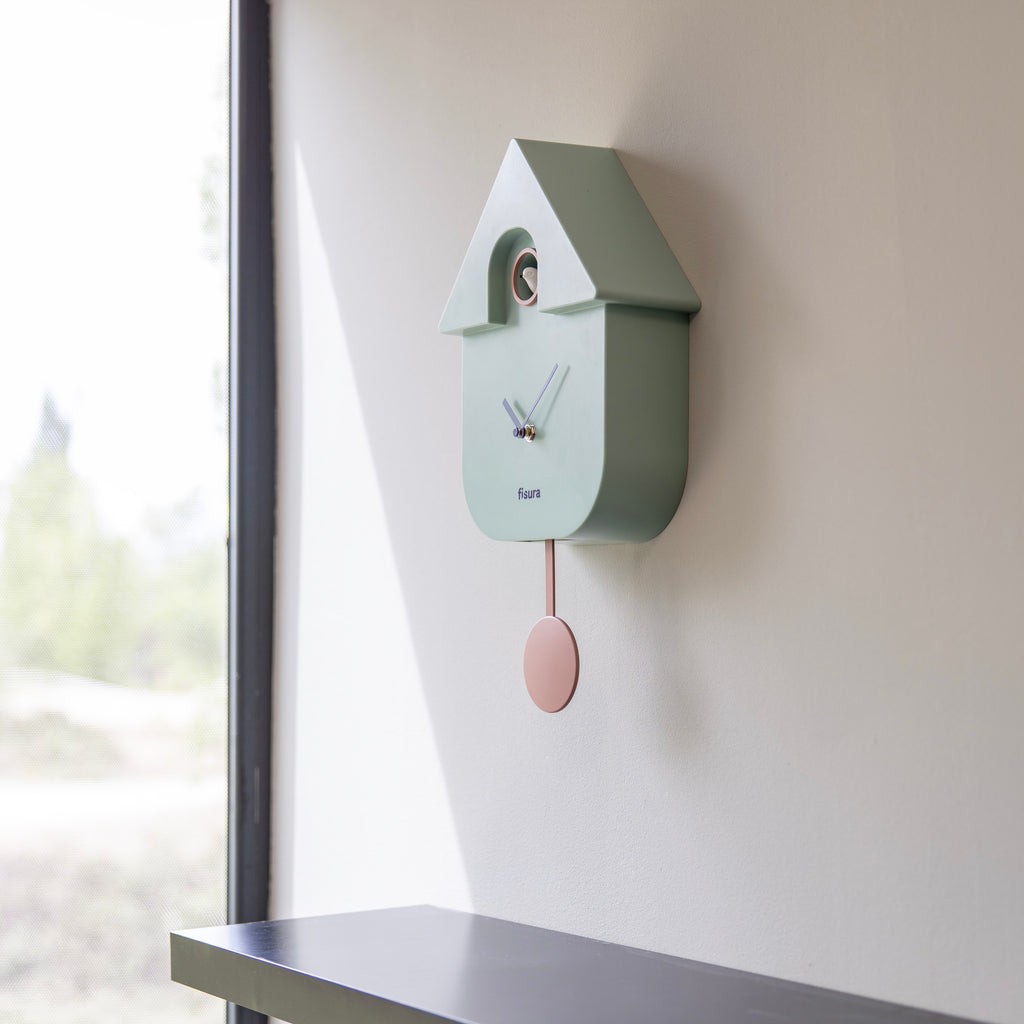 Fisura Uhr Fisura "Cuckoo Clock" | Mint | Stylisches Design