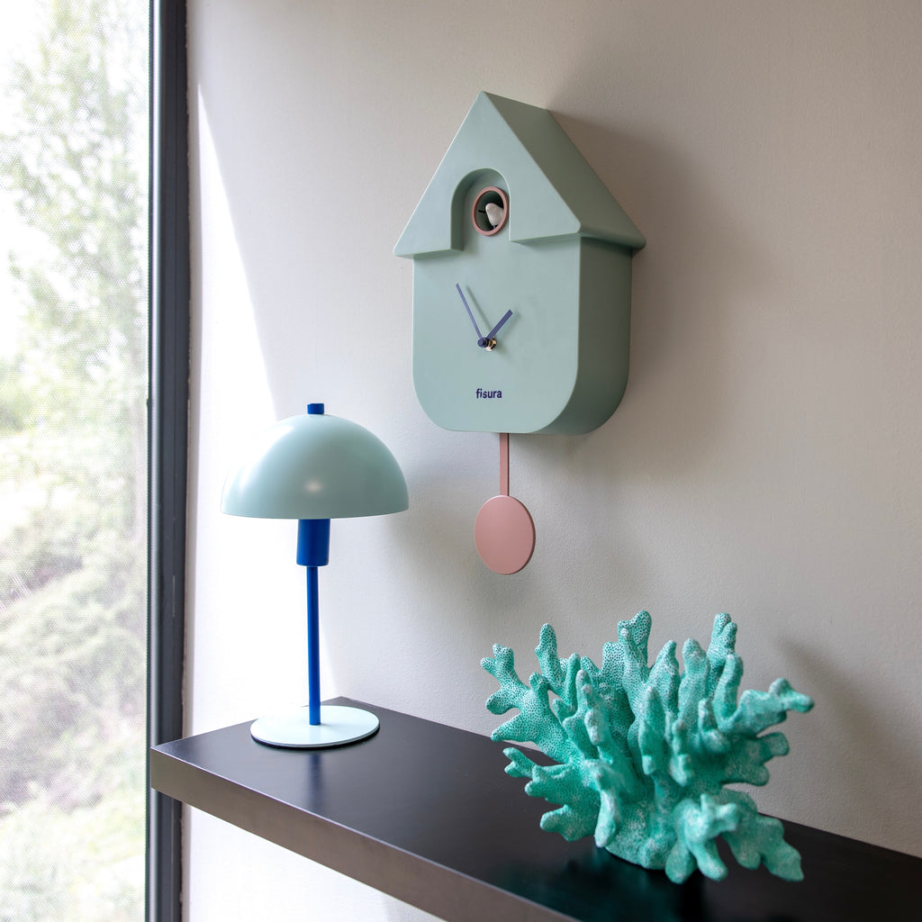 Fisura Uhr Fisura "Cuckoo Clock" | Mint | Stylisches Design