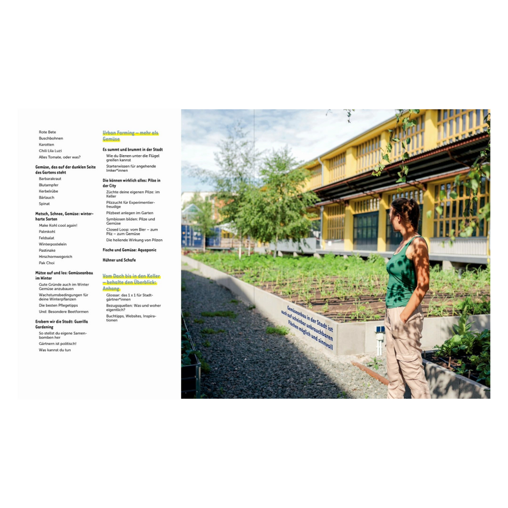 Löwenzahn Verlag Buch "Stadtgemüse" | Urban Gardening für alle!