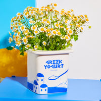 Fluid Market Vase “Greek Yogurt” | Skulptural & stylisch | Fluid Market