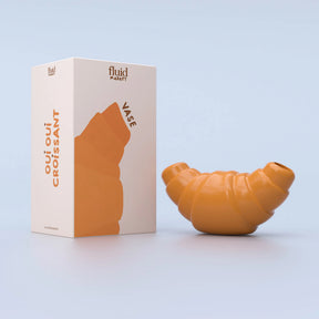 Fluid Market Vase Fluid Market "Croissant" | Beige, Keramik, Charmantes Design