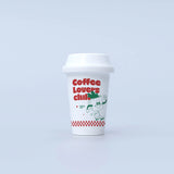Fluid Market Vase Fluid Market "Cup of Coffee" | Braun, Keramik, Einzigartiges Design