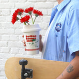 Fluid Market Vase Fluid Market "Cup of Coffee" | Braun, Keramik, Einzigartiges Design