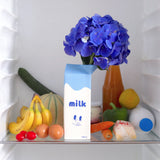Fluid Market Vase Fluid "Milk" | Weiß, Keramik, Schlicht,verspieltes Design