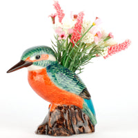 Quail Ceramics Vase Quail Ceramics "Kingfisher Bud Vase" | Stilvoll & Vogel-inspiriert