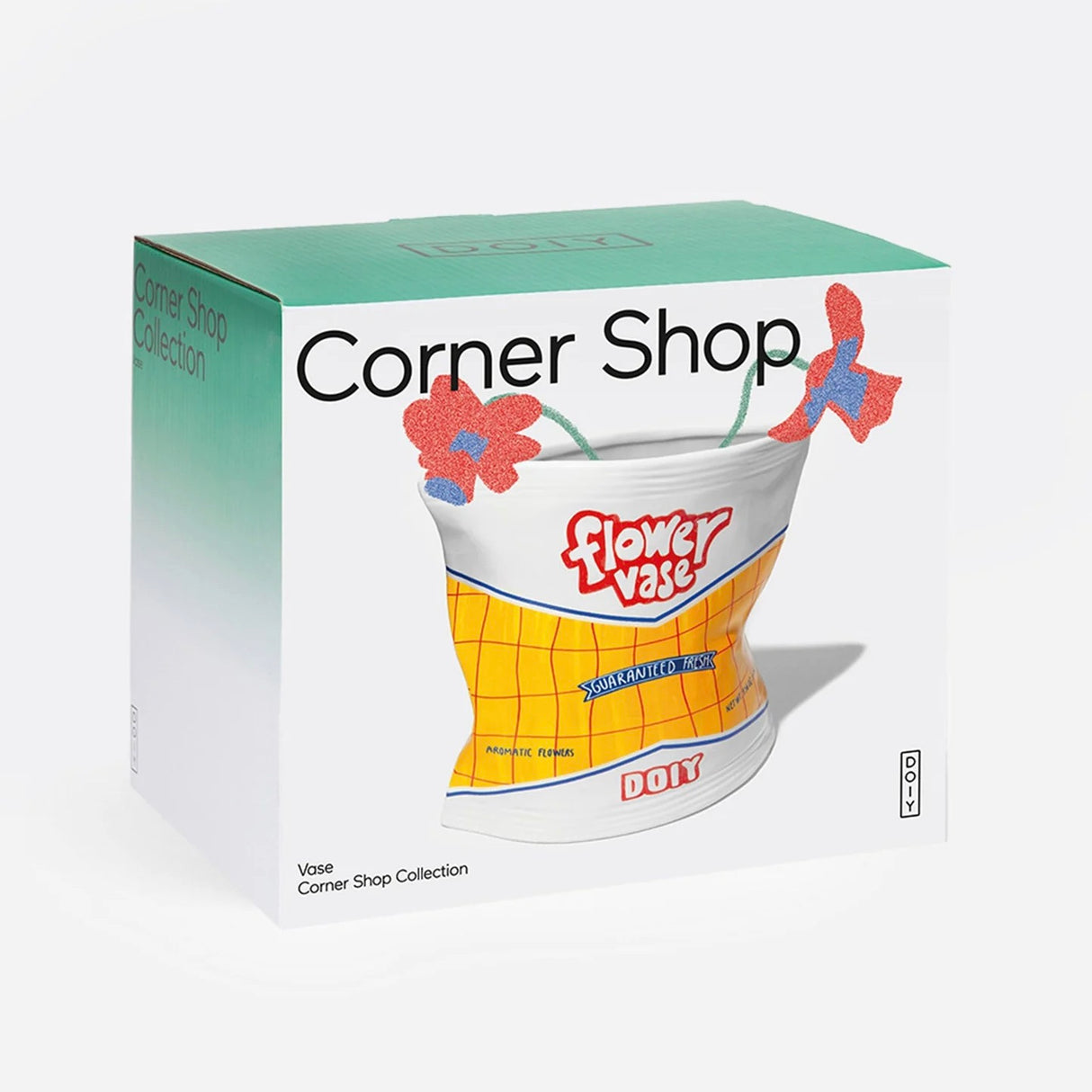DOIY Vase „Chips Bag“ | DOIY | Einzigartige Vase für kreative Dekoideen