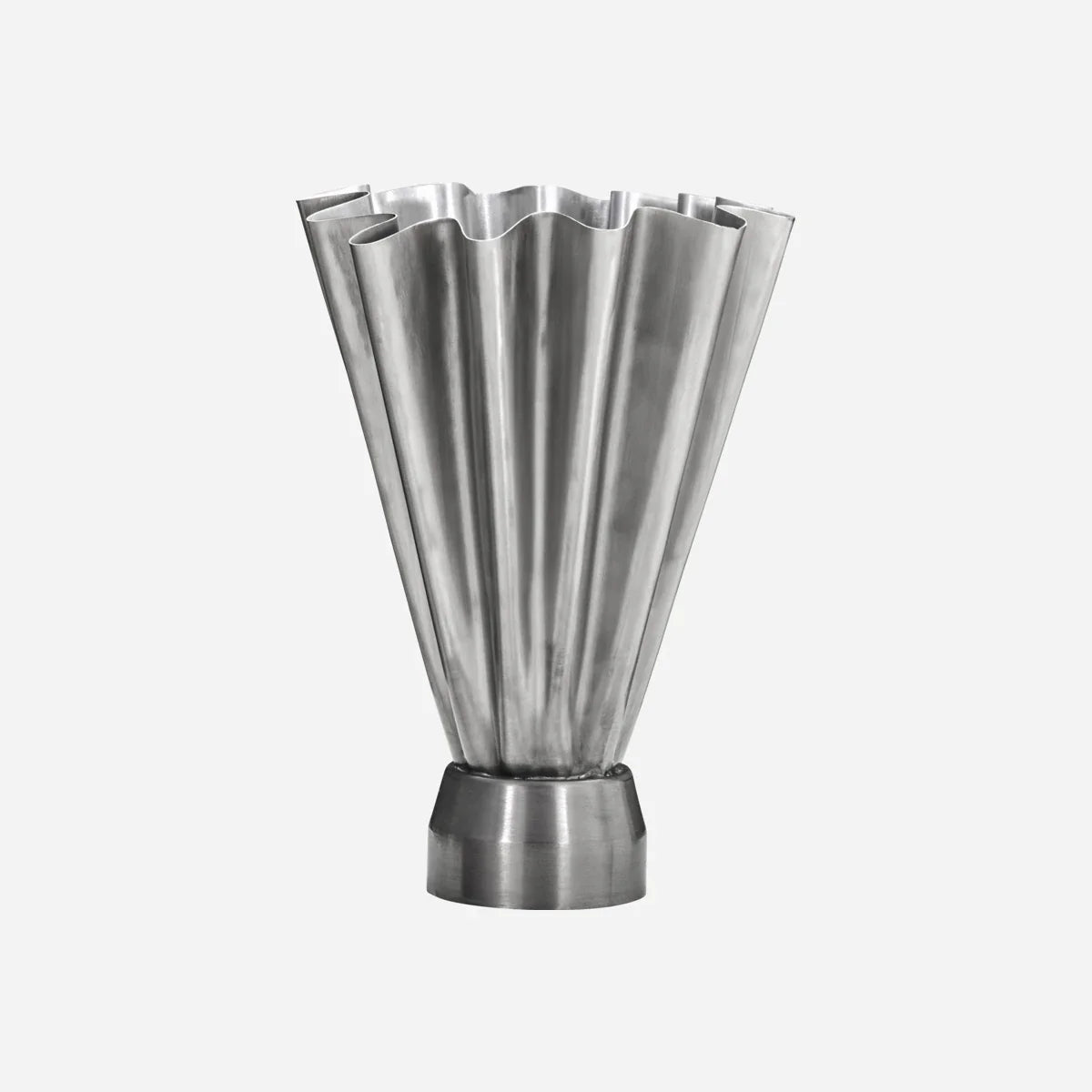 Vase “Flood Large” Silber | Skulpturales Design | House Doctor