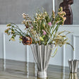 House Doctor Vase “Flood Large” Silber | Skulpturales Design | House Doctor