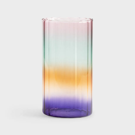 &Klevering Vase &Klevering “Gradient Evening” Wide | Glas | Elegante Verläufe