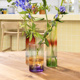 &Klevering Vase &Klevering “Gradient Evening” Wide | Glas | Elegante Verläufe