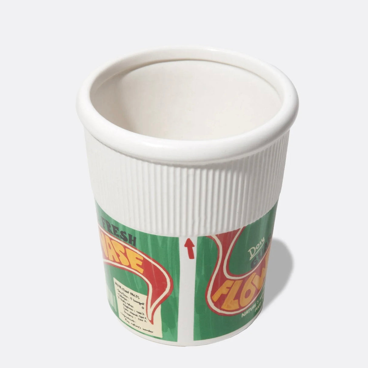 DOIY Vase „Noodle Pot“ | DOIY | Stylische Vase im Töpferstil