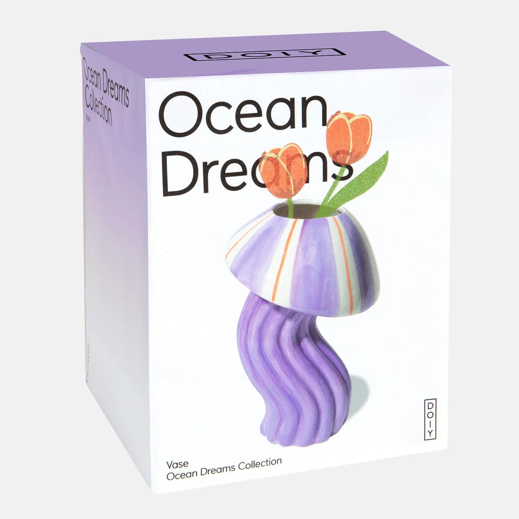DOIY Vase „Oceandreams Jellyfish“ | DOIY | Faszinierende Vase für Meerliebhaber