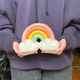 UPSIDE STORIES Vase “Regenbogen” | Farbenfrohes Design | UPSIDE STORIES