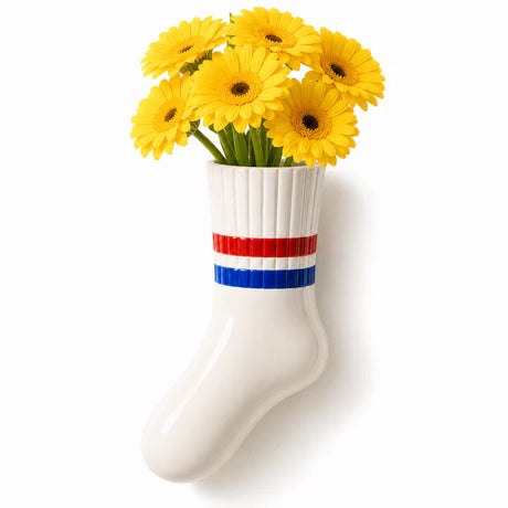 UPSIDE STORIES Vase “The Lost Sock” | Originelles Design | UPSIDE STORIES