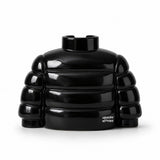 UPSIDE STORIES Vase “The Puffy Vase” Schwarz | Skulpturales Design | UPSIDE STORIES