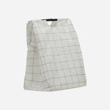 House Doctor Wäschesack “Square” faltbar Weiß/Schwarz | Wäschekorb | House Doctor