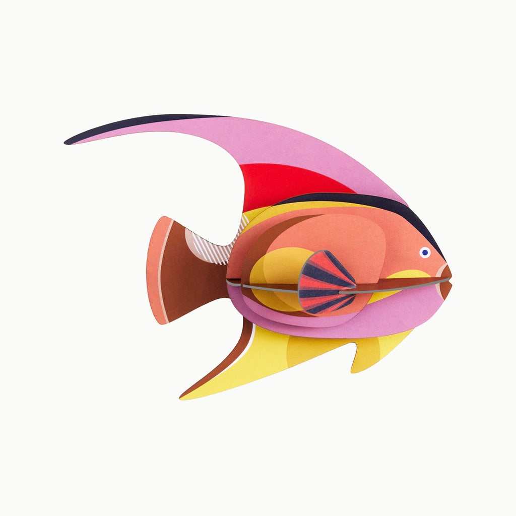 studio ROOF Wanddeko- Blackcap Fish