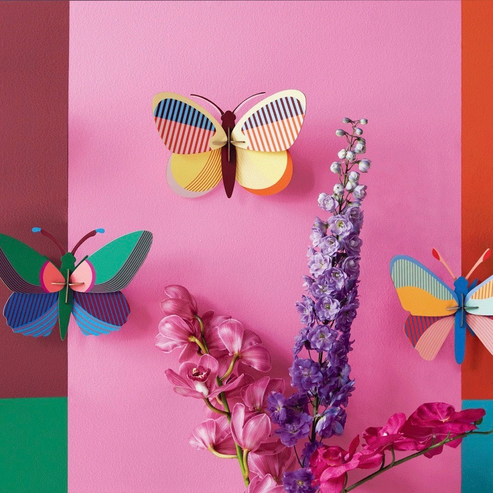 studio ROOF Wanddeko "Cleo Butterfly" | studio ROOF | Recycelter Karton
