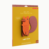studio ROOF Wanddeko “Cyril Squirrel Fox” | Tierisches Design | Studio Roof