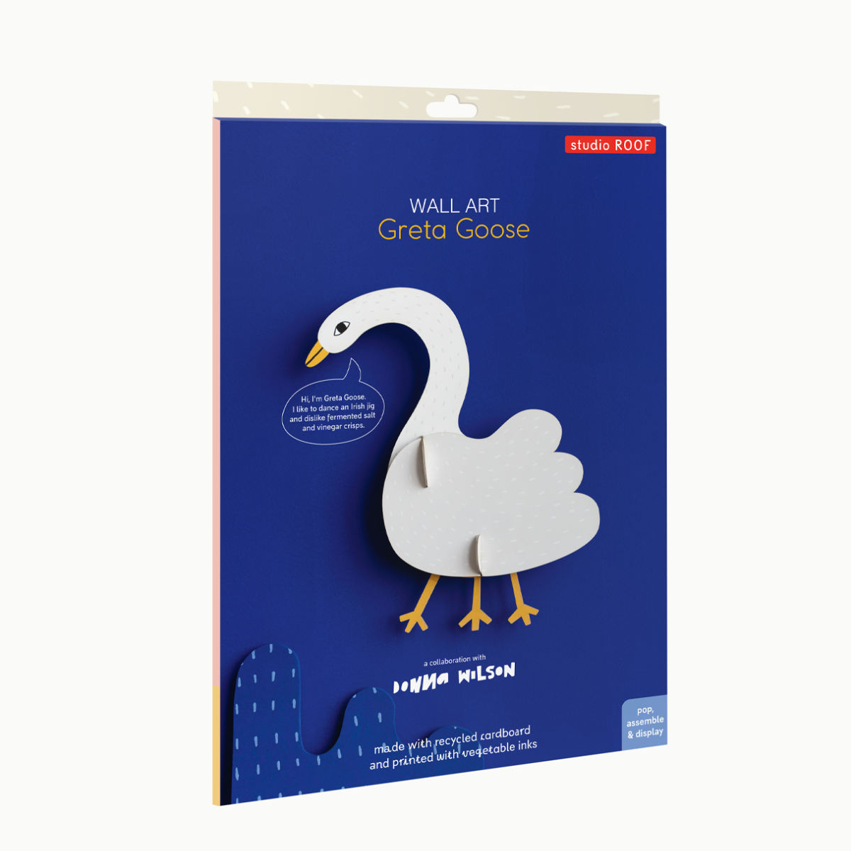 studio ROOF Wanddeko “Greta Goose” | Tierisches Design | Studio Roof