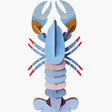 studio ROOF Wanddeko "Lavender Lobster" | studio ROOF| Recycelter Karton