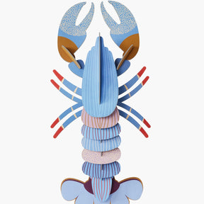 studio ROOF Wanddeko "Lavender Lobster" | studio ROOF| Recycelter Karton
