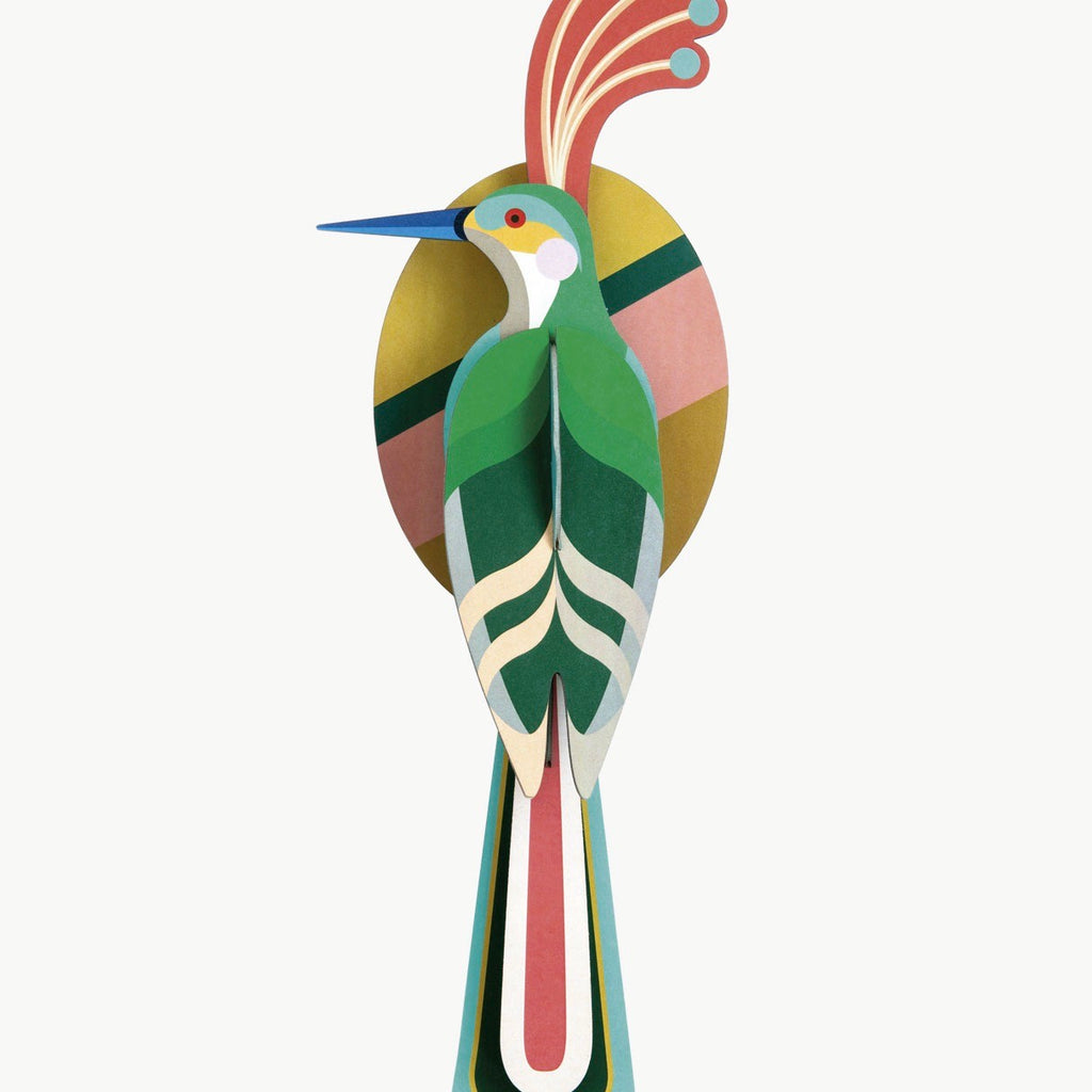 studio ROOF Wanddeko "Paradise Bird Nias" | studio ROOF | Recycelter Karton
