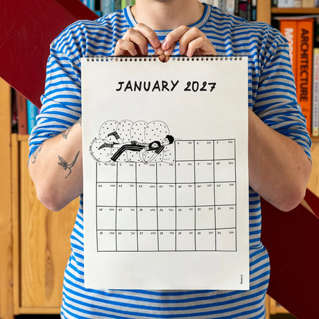 helen b Wandkalender “Helen B” 2027 | Illustrativer Kalender | helen b