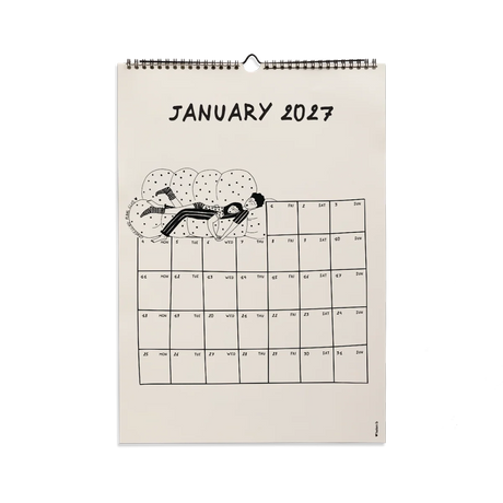 helen b Wandkalender “Helen B” 2027 | Illustrativer Kalender | helen b