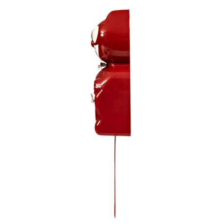 Kit-Cat Clock Wanduhr Kit-Cat Clock "Red" | Zeitloses Design