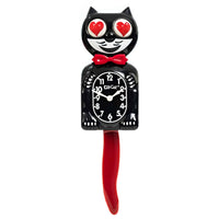 Kit-Cat Clock Wanduhr Kit-Cat Clock "Heart Eyes" | Retro & Kultig