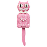 Kit-Cat Clock Wanduhr Kit-Cat Clock "Rosa Satin" | Vintage & Stilvoll