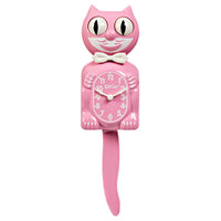 Kit-Cat Clock Wanduhr Kit-Cat Clock "Rosa Satin" | Vintage & Stilvoll