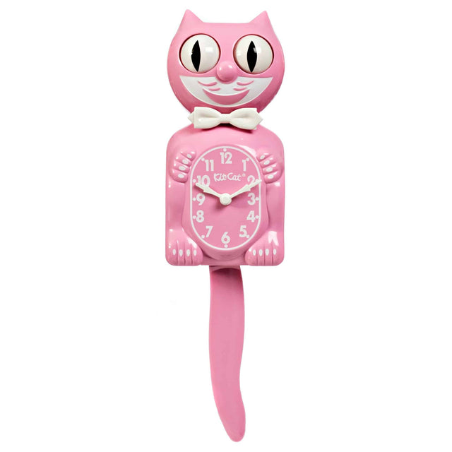 Kit-Cat Clock Wanduhr Kit-Cat Clock "Rosa Satin" | Vintage & Stilvoll
