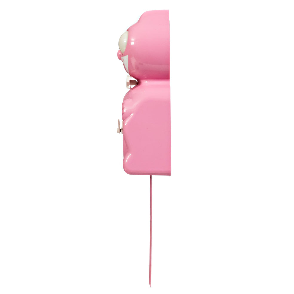 Kit-Cat Clock Wanduhr Kit-Cat Clock "Rosa Satin" | Vintage & Stilvoll