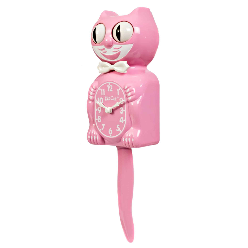 Kit-Cat Clock Wanduhr Kit-Cat Clock "Rosa Satin" | Vintage & Stilvoll