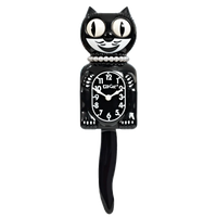 Kit-Cat Clock Wanduhr „Lady Kit Cat Clock“ (Classic) | Kit-Cat Clock | Zeitlose Wanduhr