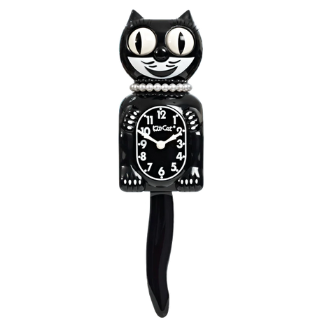 Kit-Cat Clock Wanduhr „Lady Kit Cat Clock“ (Classic) | Kit-Cat Clock | Zeitlose Wanduhr
